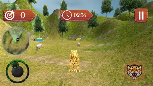 Wild Cheetah Attack Game screenshot 6