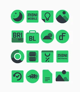 Warak Green - Icon Pack screenshot 0