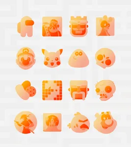 Mikan Orange - Icon Pack screenshot 13