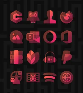 Ichigo Red - Icon Pack screenshot 14