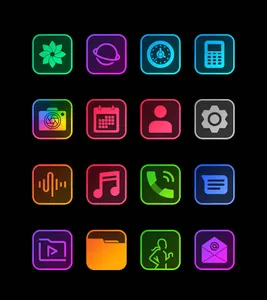 Square Clear - Icon Pack screenshot 0