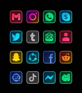 Square Clear - Icon Pack screenshot 12