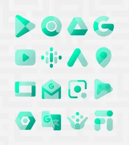 Takoizu Cyan - Icon Pack screenshot 11