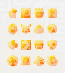 Himawari Yellow - Icon Pack screenshot 13