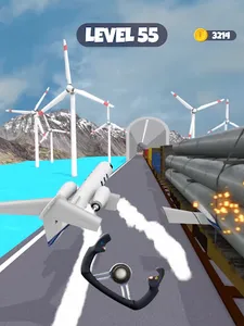 Sling Plane 3D - Sky Crash Jet screenshot 7