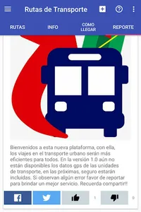 Rutas de Transporte screenshot 4