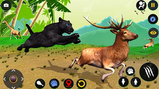 Wild Black Panther Sim Games screenshot 0