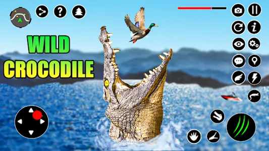 Wild Crocodile Game Simulator screenshot 0