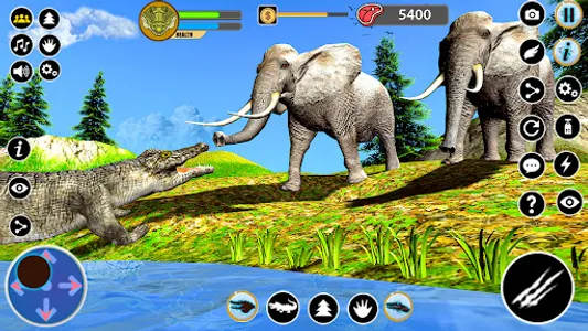 Wild Crocodile Game Simulator screenshot 1