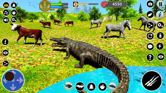 Wild Crocodile Game Simulator screenshot 2