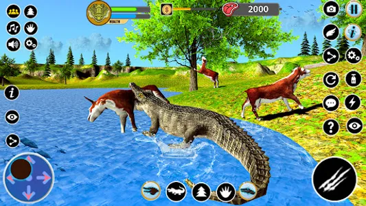 Wild Crocodile Game Simulator screenshot 3