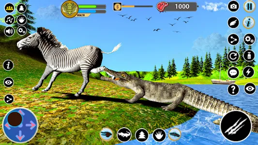 Wild Crocodile Game Simulator screenshot 5