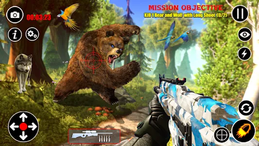Wild Animal Hunt Shooter Games screenshot 2