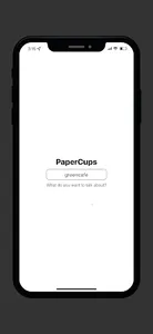 PaperCups Chat screenshot 0