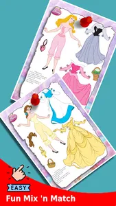 Princess : Dress Up Paper Doll screenshot 13