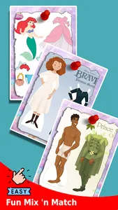 Princess : Dress Up Paper Doll screenshot 2