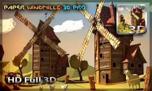 Paper Windmills 3D Pro lwp screenshot 8