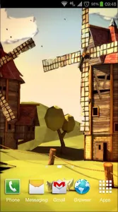 Paper Windmills 3D Free lwp screenshot 0