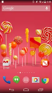 Lollipop Live Wallpaper screenshot 0