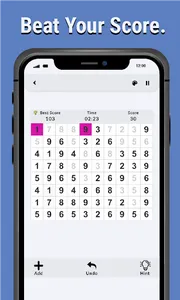 Number Match - puzzle game screenshot 1