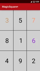 MagicSquare+ screenshot 1