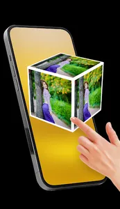 Photo Cube 3D Live Wallpaper screenshot 1