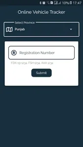 Vehicle Verification App - Pak screenshot 1