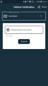 Vehicle Verification App - Pak screenshot 4