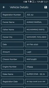 Vehicle Verification App - Pak screenshot 5