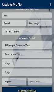 Parcel Messenger Customer screenshot 7