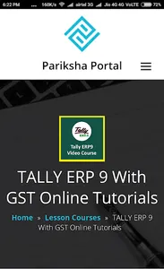 TALLY ERP 9 With GST Online Tr screenshot 0