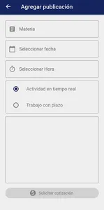 Pariprof screenshot 2
