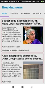 Parivartan News screenshot 0