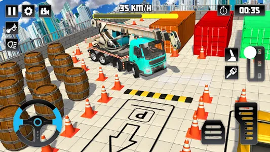 Construction Crane Truck Park screenshot 1