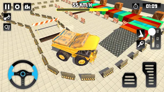 Dump Truck Parking Games screenshot 1