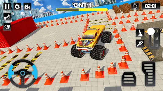 Monster Truck Parking - Truck screenshot 0