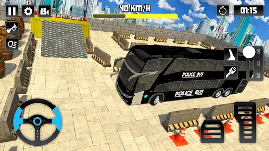 Police Bus Parking - parking screenshot 15