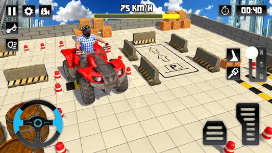 Quad Bike Parking - Bike Park screenshot 0