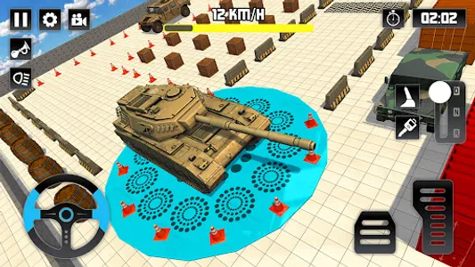 Tank Parking - Tank Games screenshot 4