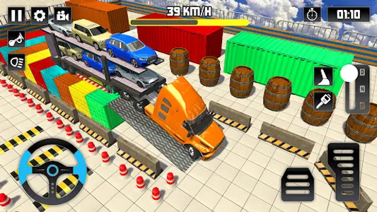 Transport Truck Parking Games screenshot 17