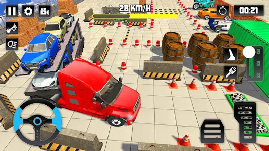 Transport Truck Parking Games screenshot 19