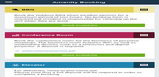 Park South Concierge Portal screenshot 2