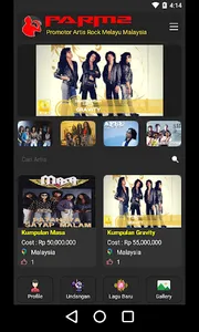 PROMOTOR ARTIS ROCK MALAYSIA screenshot 1