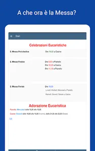 Parrocchie Pianello e Casine screenshot 7
