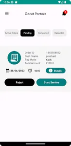 Gocut Partner screenshot 0