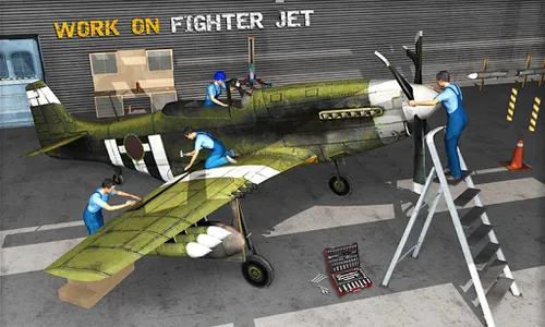 Air plane Mechanic Workshop screenshot 0