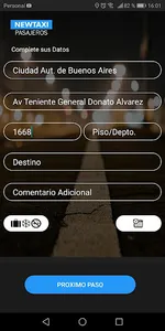 Newtaxi  Pasajeros de Citytax screenshot 2