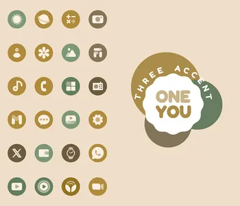 OneYou Three Accent Icons screenshot 0