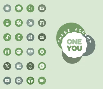 OneYou Three Accent Icons screenshot 1