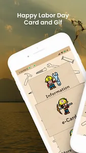 Happy Labor Day card + gif screenshot 0